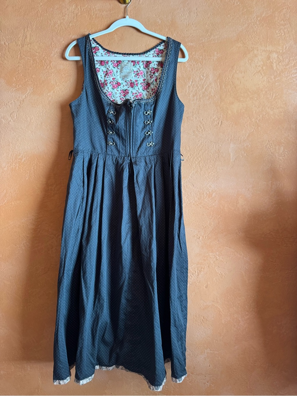 Moser German Dirndl Dress Women’s EU 46 Traditional Oktoberfest Dress